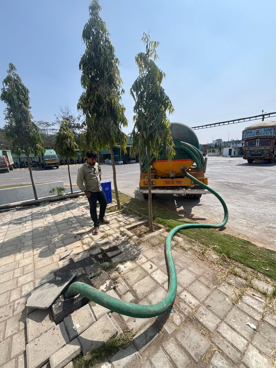 Commercial Septic Pumping in Hitech City