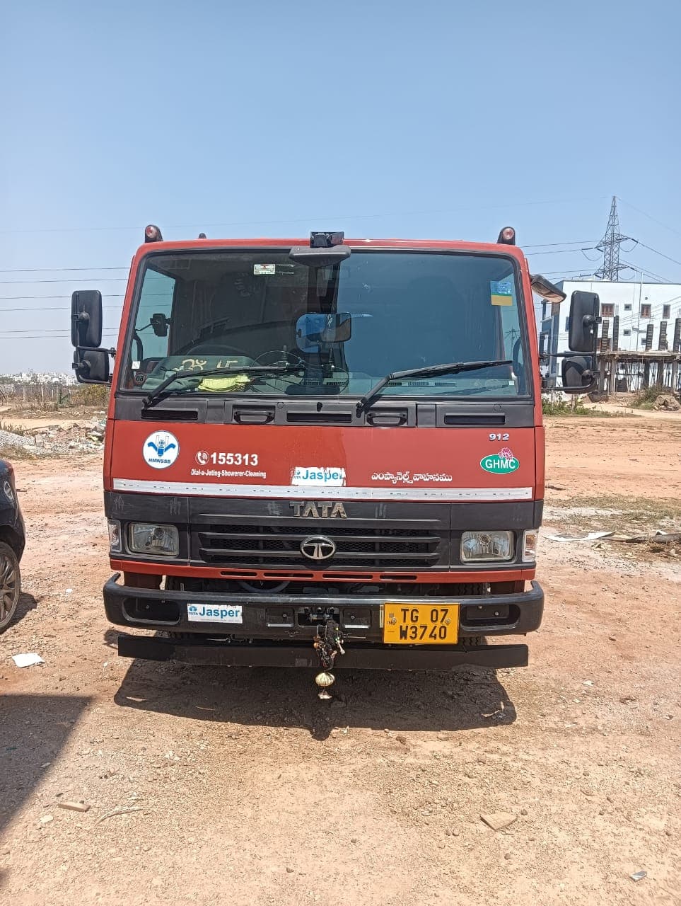 Modern High-Pressure Jetting Vehicle