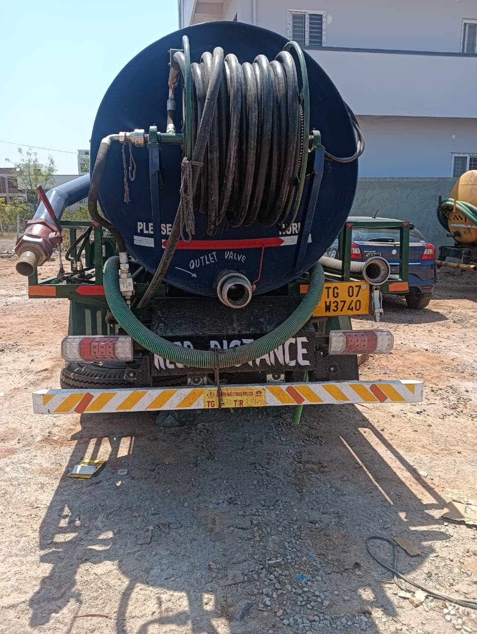 High-Power Drainage Clearing System