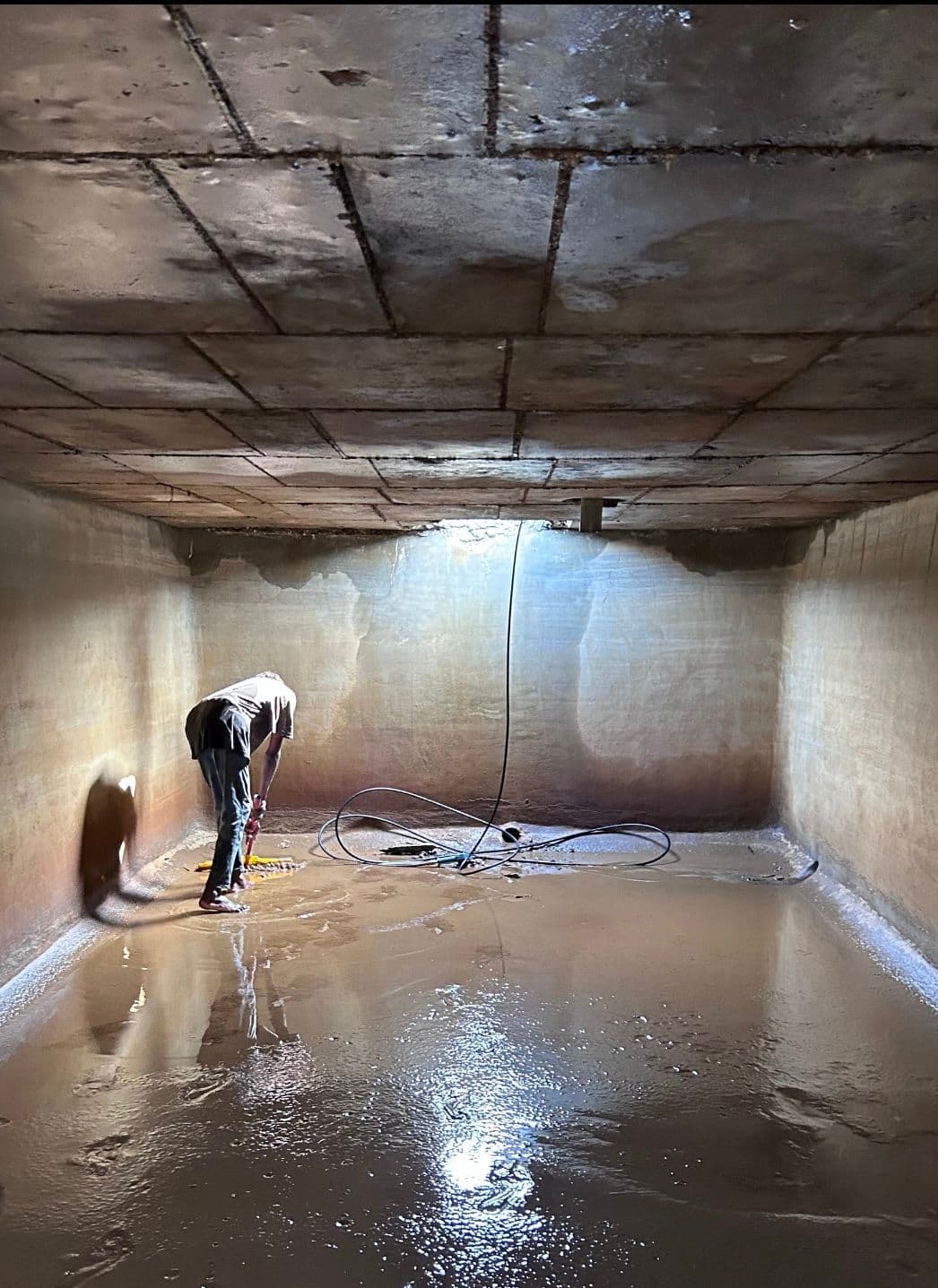 Water Sump Deep Cleaning